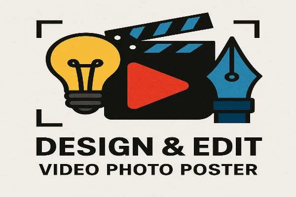 طراحی و ادیت ویدیو و عکس و پوستر 