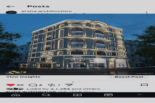 طراحی پلان ،نما و دکوراسیون داخلی 