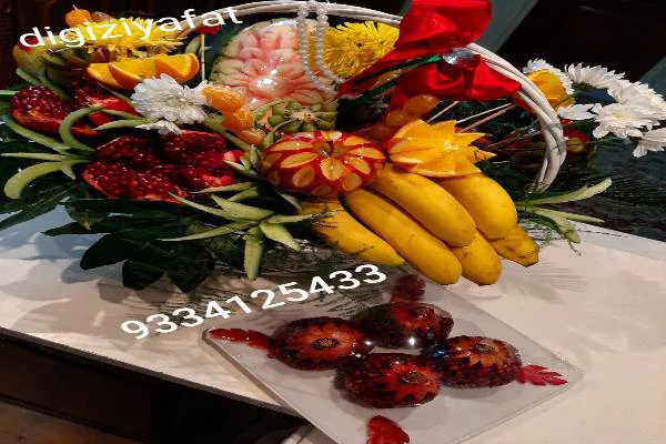 سفارش میوه آرایی یلدا، دیزاین آجیل شب یلدا
