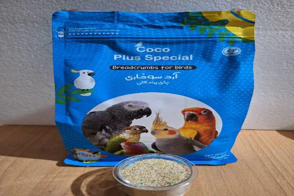 آرد سوخاری میوه ایی پرندگان زینتی کوکو پلاس اسپشیال