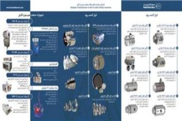 ماشین الات ساخت سیم کابل انواع کلگی و قالب و نازل