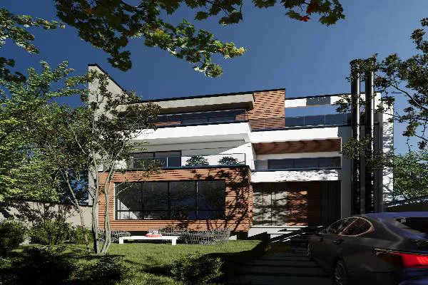 طراحی ویلای مدرن