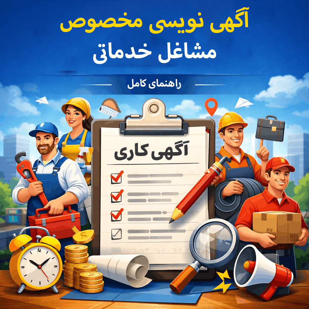 آگهی‌نویسی مشاغل خدماتی